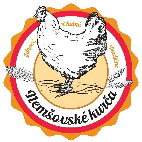 Nemšovské kurča – logo